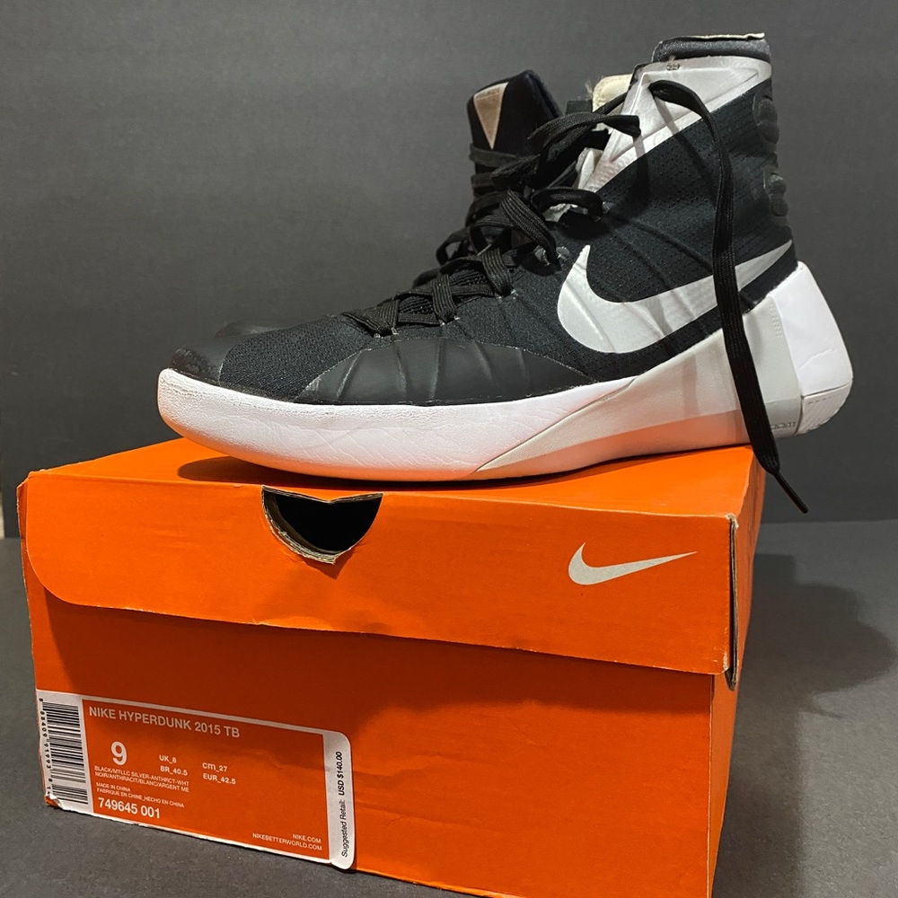 Nike Hyperdunk Basketball Shoes Black M9